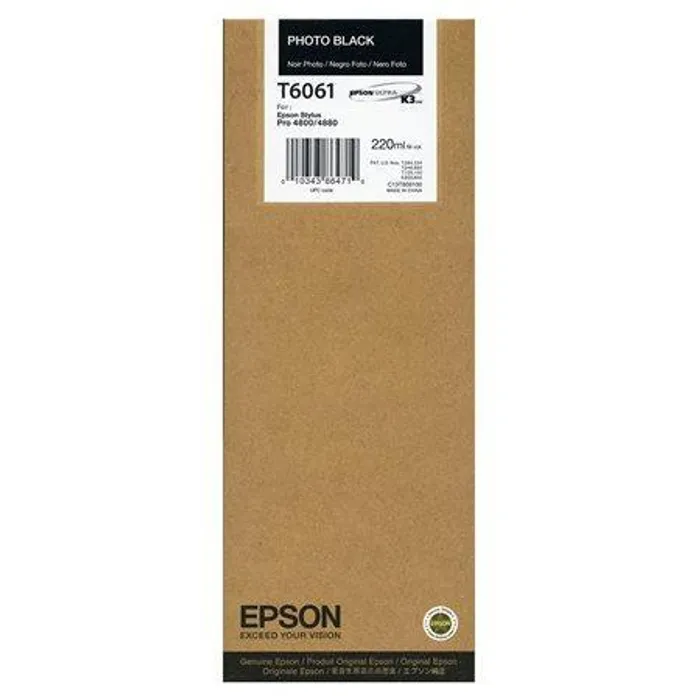 Hlavný obrázok produktu Photo cart.pro "StylusPro 4800, 4880" tiskárny, EPSON Černá, 220ml