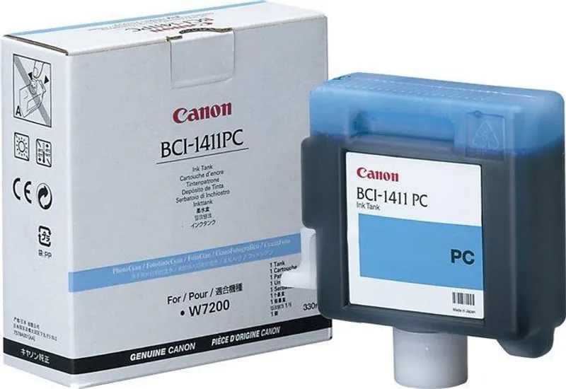 Hlavný obrázok produktu Photo Inkjet cart.pro "W7200" tiskárnu, CANON Cyan, 330ml