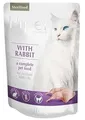 PIPER CAT vrecko pre sterilizované mačky, s králikom, 100g