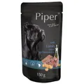PIPER s jahňacím, mrkvou a ryžou, vrecko pre psov 150 g
