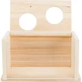 Ďalší obrázok produktu Pieskový kúpeľ, pre myši/škrečky, drevený, 22 x 12 x 12 cm