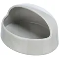 Ďalší obrázok produktu Pieskový kúpeľ pre osmákov/škrečky, keramika, 20x10x16 cm, sivá