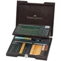 Pitt Monochrome špeciálna sada, drevená kazeta 81ks Faber Castell 112971
