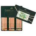 Umelecké pastely Faber-Castell 112160 Pitt Pastel plechová krabička, 60 ks
