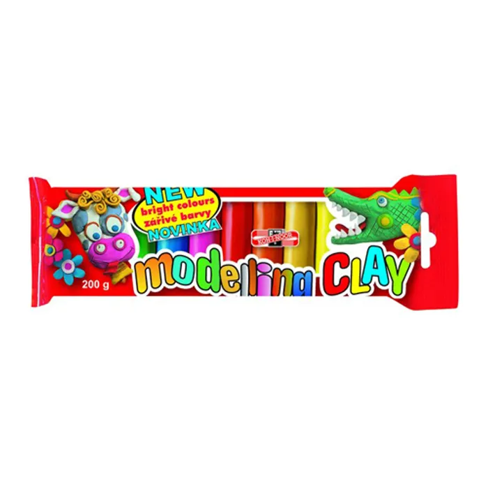 Hlavný obrázok produktu Plastelína 131510 v celofánu 10 barev 200g