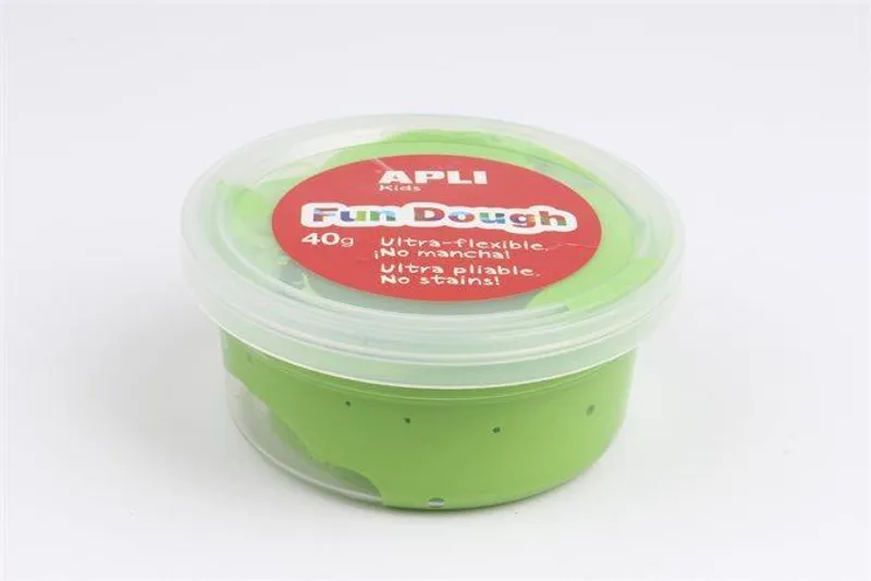 Hlavný obrázok produktu Plastelína, 40 g, APLI, "Fun Dough", zelená