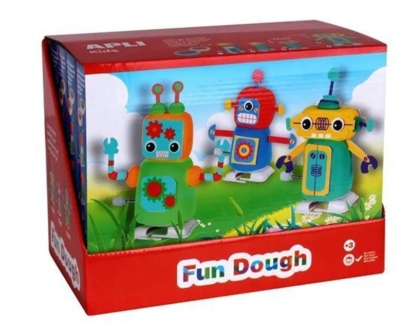 Hlavný obrázok produktu Plastelína, APLI, "Fun Dough", displej, chodící roboti