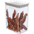 Ďalší obrázok produktu Plastová dóza na krmivo / maškrty, 2,2 l / 15x14x19cm, transparentná