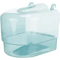 Ďalší obrázok produktu Plastová kúpeľňa polkruhová transparentná 15x16x17 cm