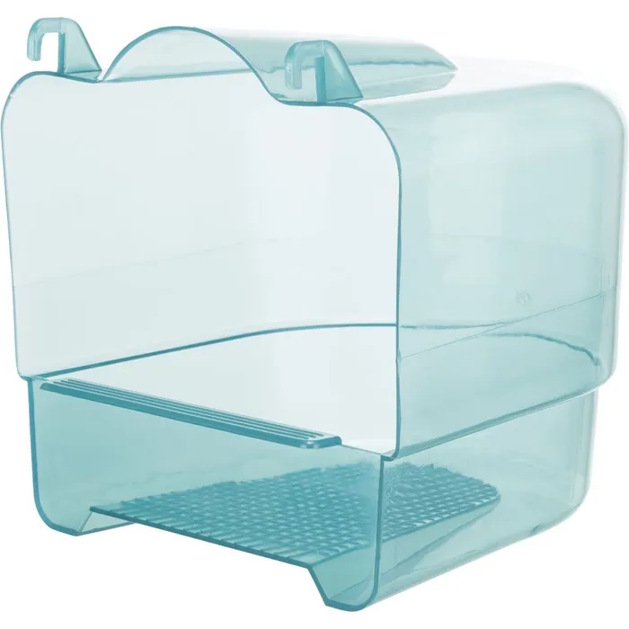 Hlavný obrázok produktu Plastová koupelna půlkruhová transparentní 15x16x17 cm
