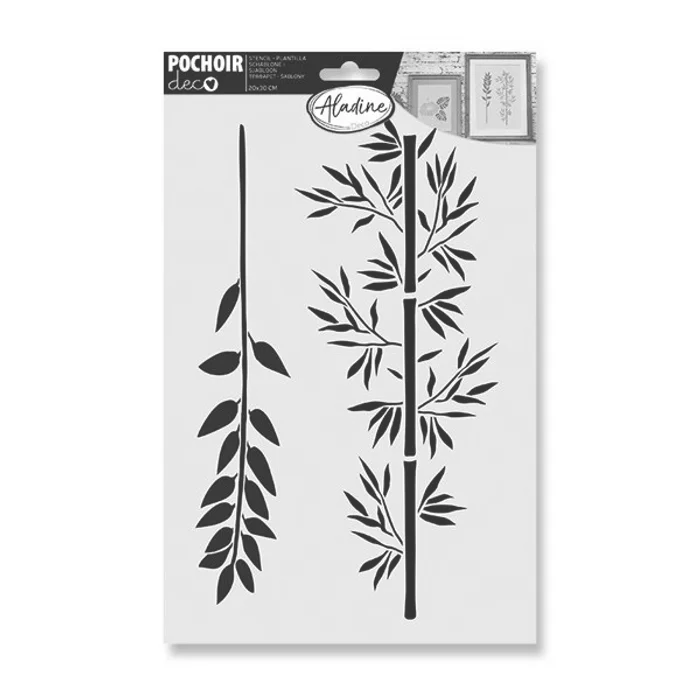 Hlavný obrázok produktu Plastová šablona AladinE - Větve 20 x 30 cm