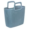 Pletená taška Knit, svetlo modrá, 25 l, plast, CURVER