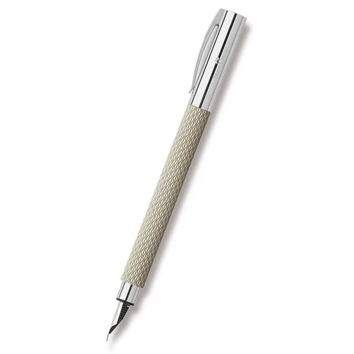 Hlavný obrázok produktu Plnicí pero Ambition OpArt, M, White Sand Faber-Castell 149620
