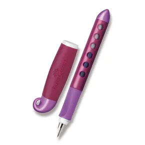 Plniace pero Scibolino pre pravákov, malinová Faber-Castell 149846