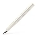 Plniace pero Grip 2010, F, kokosová biela Faber-Castell 140822