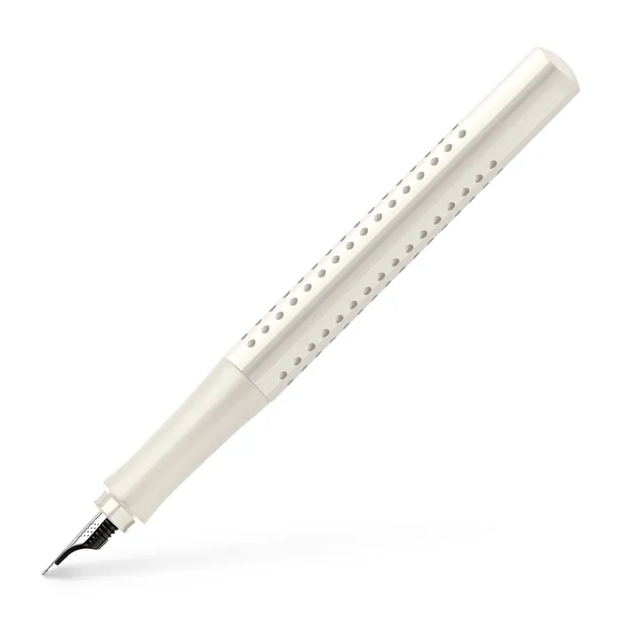 Hlavný obrázok produktu Plnicí pero Grip 2010, F, kokosová bílá Faber-Castell 140822