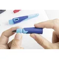 Ďalší obrázok produktu Plniace pero pre pravákov so štandardným hrotom M - STABILO EASYbirdy nebeská modrá/zelená