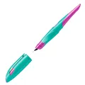 Ďalší obrázok produktu Plniace pero pre pravákov so štandardným hrotom M - STABILO EASYbirdy tyrkysová/neón ružová
