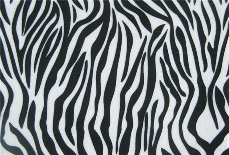 Hlavný obrázok produktu Plst, potisk, vzor zebra, A4 [10 ks]