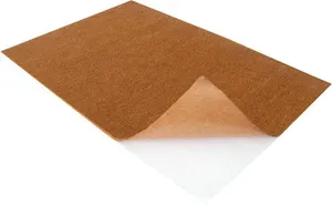 Plstená samolepiaca hnedá, A4 [10 ks]