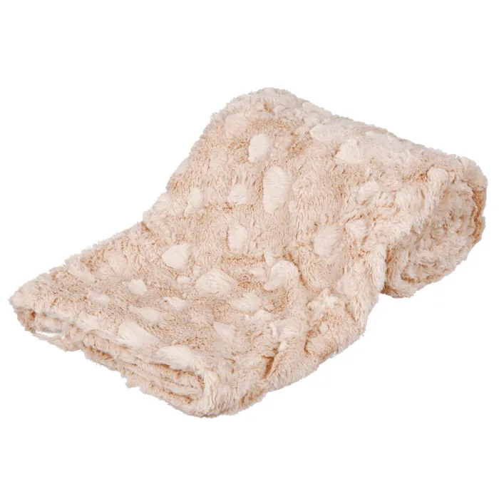 Hlavný obrázok produktu Plyšová deka COSY, béžová 150 x 100 cm