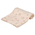 Plyšová deka COSY, béžová 70 x 50 cm