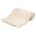 Plyšová deka COSY, béžová 70 x 50 cm