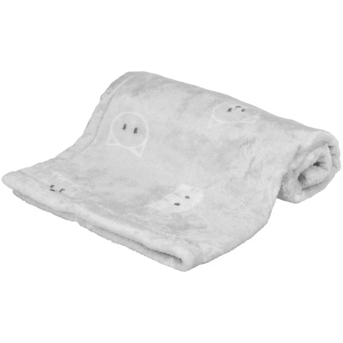 Hlavný obrázok produktu Plyšová deka MIMI, 70 x 50 cm, motiv kočičí hlavy, lila - LIMITOVANÁ NABÍDKA