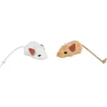 Ďalší obrázok produktu Plyšová myška s pevným stredom a catnipom 5 cm (6ks/bal.)