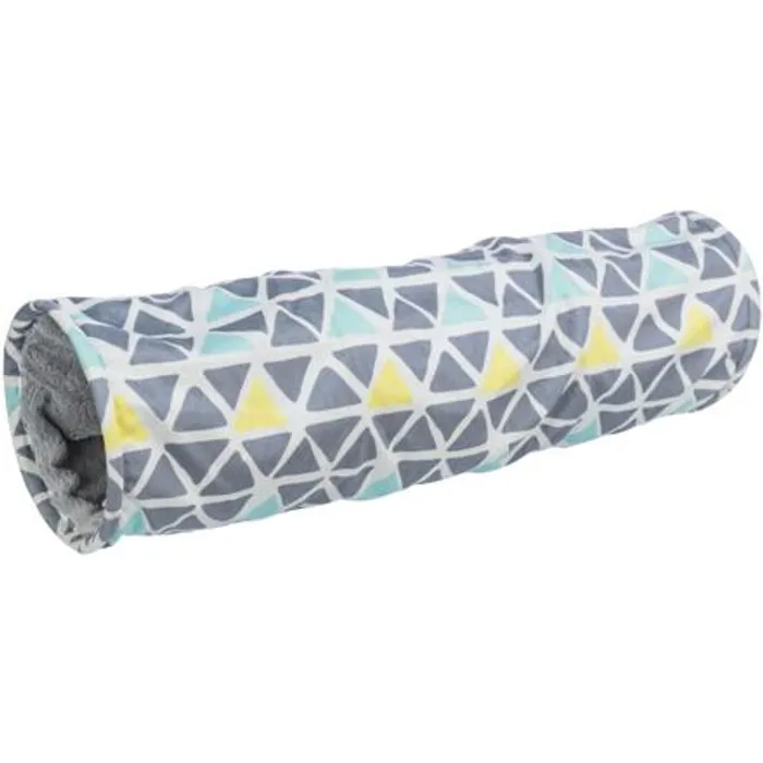 Hlavný obrázok produktu Plyšový hebký tunel pro hlodavce, o 19 × 70 cm, barevná/šedá