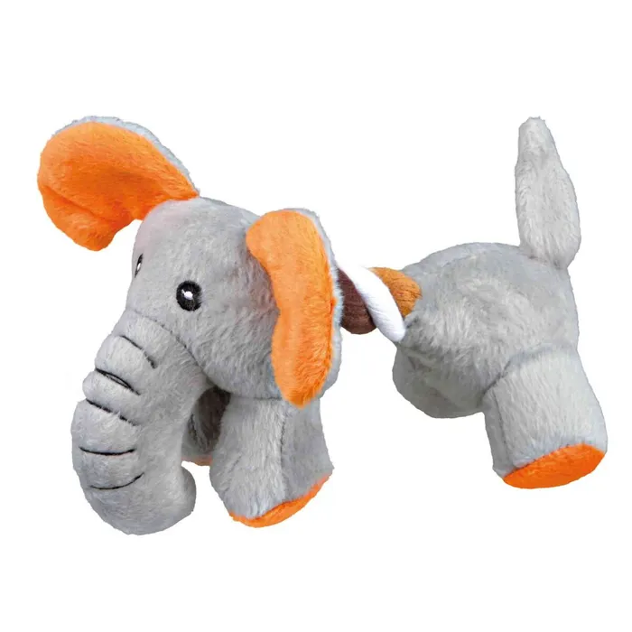 Hlavný obrázok produktu Plyšový pejsek/slon s bavlněnou šňůrou 17cm