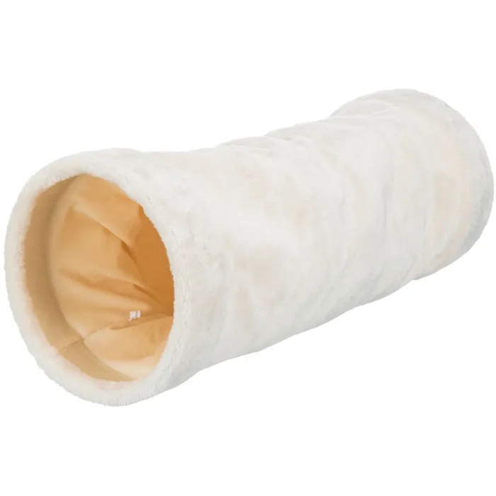 Hlavný obrázok produktu Plyšový tunel pro kočky 22/60cm, - béžový