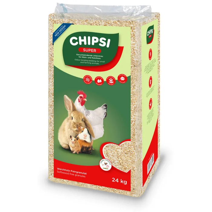 Hlavný obrázok produktu Podestýlka CHIPSI SUPER / TIERWOHL SUPER 24 kg