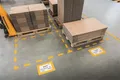 Podlahové značkovacie okná, odnímateľné, A4, DURABLE