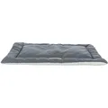 Ďalší obrázok produktu Podložka Farello, plyš/tkaná látka, bielošedá/sivá 60 x 50cm
