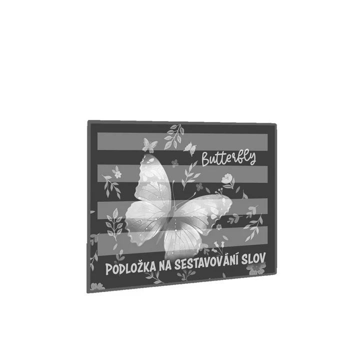Hlavný obrázok produktu Podložka na sestavování slov Motýl 2