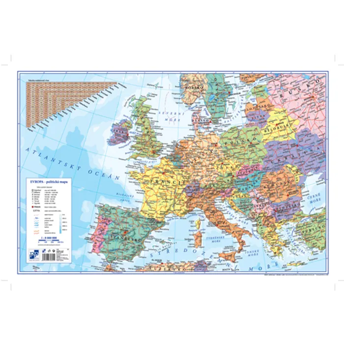 Hlavný obrázok produktu Podložka na stůl 60x40cm Evropa