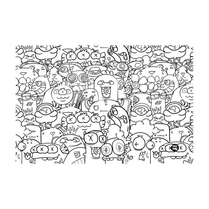 Hlavný obrázok produktu Podložka na stůl PP 60x40cm Monsters