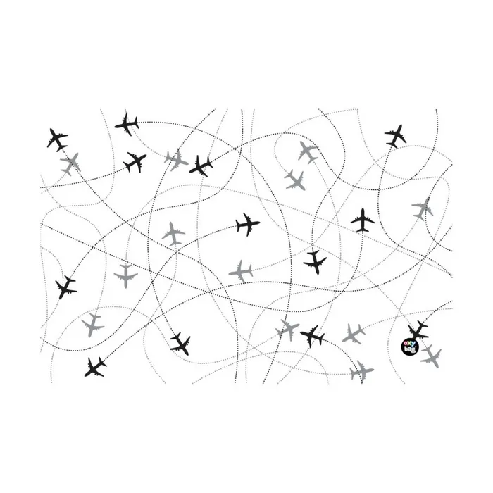 Hlavný obrázok produktu Podložka na stůl PP 60x40cm Planes