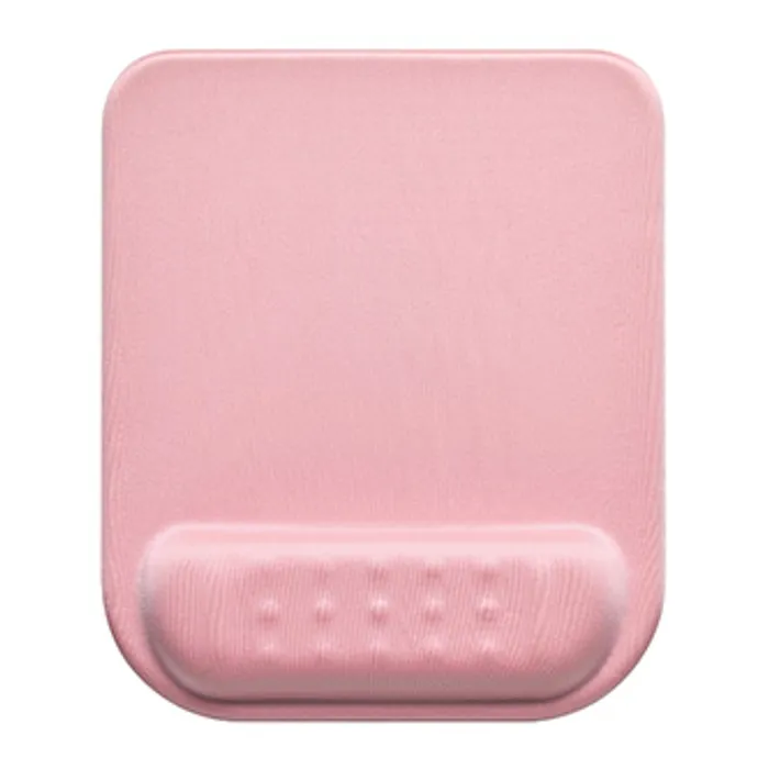 Hlavný obrázok produktu Podložka pod myš a zápěstí, Powerton Ergoline Pastel Edition, ergonomická, růžová, pěnová