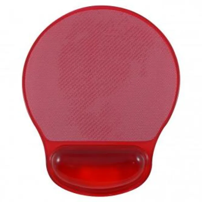 Hlavný obrázok produktu Podložka pod myš, ergonomická, gelová, červená, Logo, možnost vložit foto