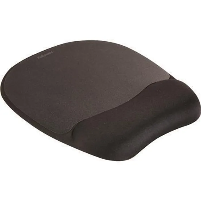 Hlavný obrázok produktu Podložka pod myš "Memory Foam", černá, s pěnovou opěrkou zápěstí, FELLOWES
