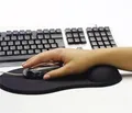 Podložka pod myš s gelovou opěrkou, SANDBERG, čierna