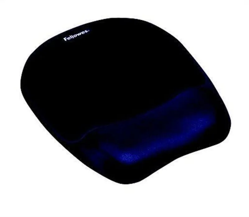 Hlavný obrázok produktu Podložka pod myš s pěnovou opěrkou zápěstí, FELLOWES "Memory Foam", safírová