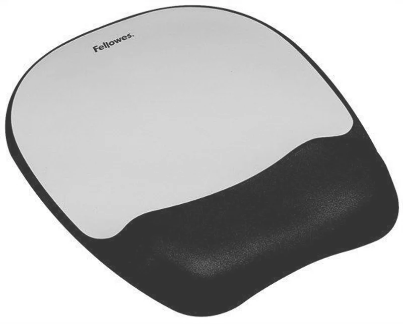 Hlavný obrázok produktu Podložka pod myš "Memory Foam",  šedá, s pěnovou opěrkou zápěstí, FELLOWES
