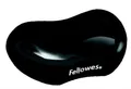 Podložka pod zápästie CRYSTAL, ergonomická, gélová, čierna, Fellowes