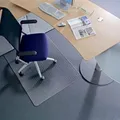 Ďalší obrázok produktu Podložka pod židli, na tvrdé podlahové krytiny, tvar E, 75x120 cm, RS OFFICE "Roll-o-Grip"