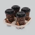 Ďalší obrázok produktu Podnos (PAP) na 2 poháre 19 x 11 cm [50 ks]