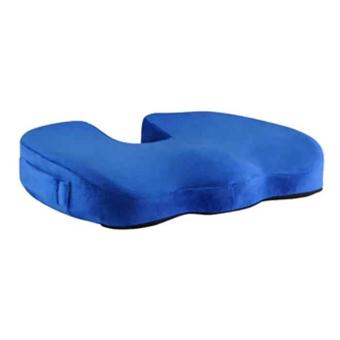 Hlavný obrázok produktu Podsedák, pod hýždě, ergonomický, modrý, paměťová pěna, Powerton