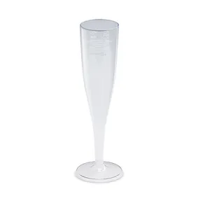Pohárik kryštál na sekt (PS) priemer 63mm 0,1L [10 ks]